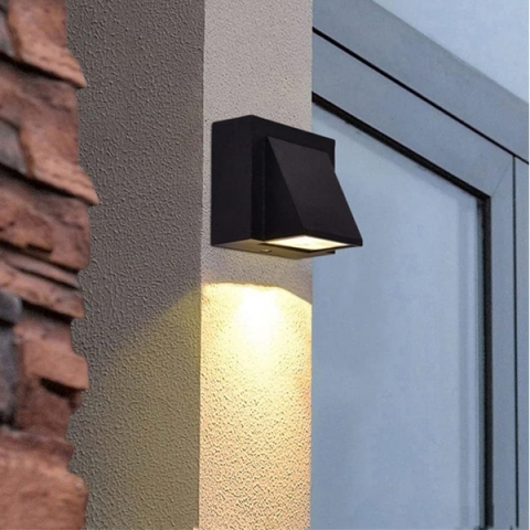 Aplică LED Exterior, 5W, Negru, 3000K [3]