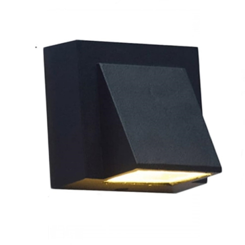 Corpuri de iluminat - Aplică LED Exterior, 5W, Negru, 3000K
