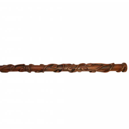 Bagheta de colectie IdeallStore®, Hermione Granger, insertii metalice, 40.5 cm, maro [2]