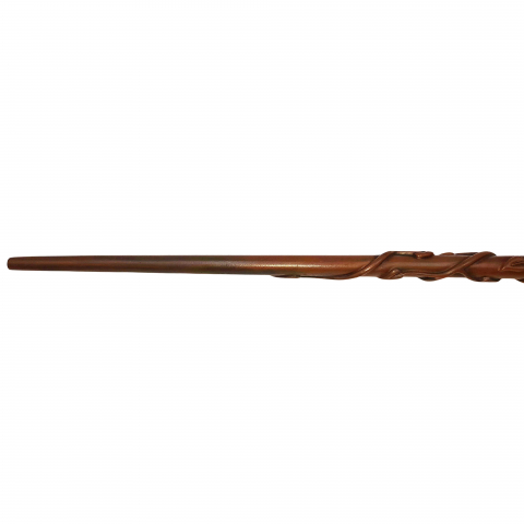 Bagheta magica IdeallStore®, Brightest Witch, insertii metal, 40 cm, maro [2]