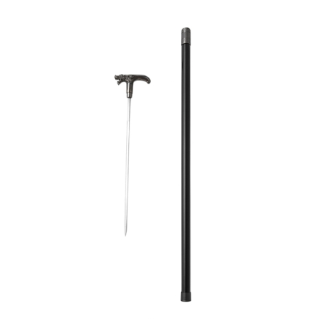 Baston pentru mers, Dragon Stance, metalic, 90 cm, negru [2]