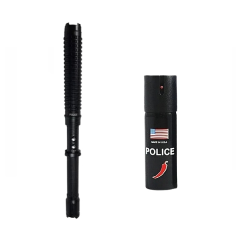 SPORT & TIMP LIBER - Baston  electrosoc extensibil X10, 49 cm