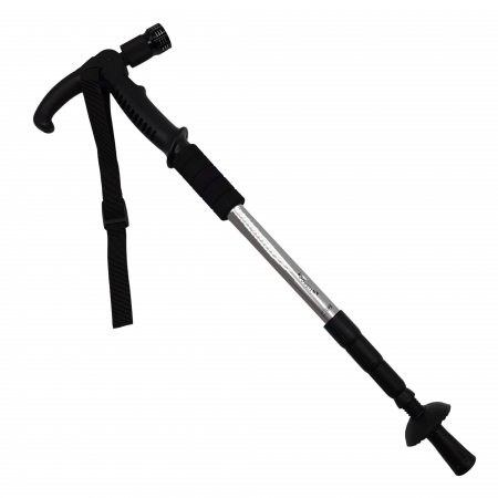 Baston extensibil IdeallStore®, Ol Helper, aluminiu, lampa LED, 110 cm [1]
