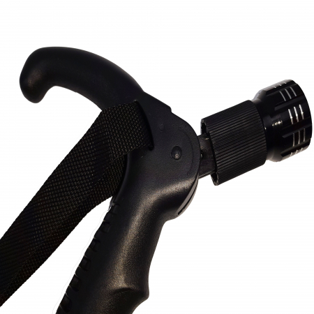 Baston extensibil IdeallStore®, Ol Helper, aluminiu, lampa LED, 110 cm [4]