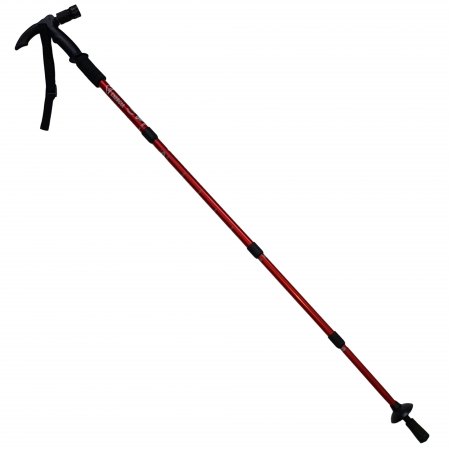 Produse si dispozitive ajutatoare locomotie - Baston extensibil IdeallStore®, Ol Helper, aluminiu, lampa LED, 110 cm