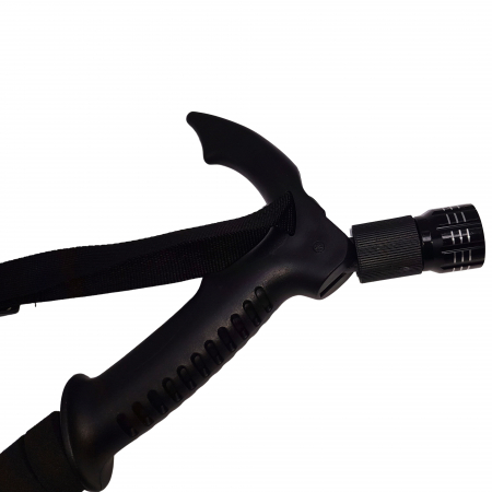 Baston extensibil IdeallStore®, Ol Helper, aluminiu, lampa LED, 110 cm [6]