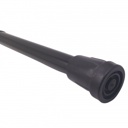 Baston flexibil pentru locomotie IdeallStore®, Special Help, extensibil, aluminiu, 92 cm, negru [3]