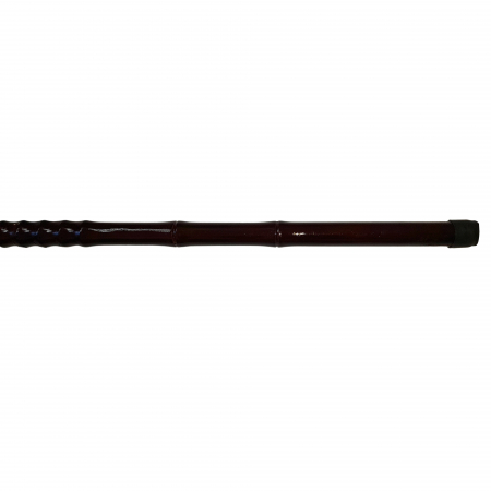 Baston locomotie IdeallStore®, Old School, lemn, 89 cm, maro [2]
