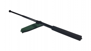 Bastoane telescopice si nunceaguri - Baston telescopic, 64 cm, maner burete, negru