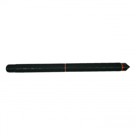 Baston telescopic cromatic, Two Handles, IdeallStore®, 93.5 cm, negru, teaca inclusa [2]