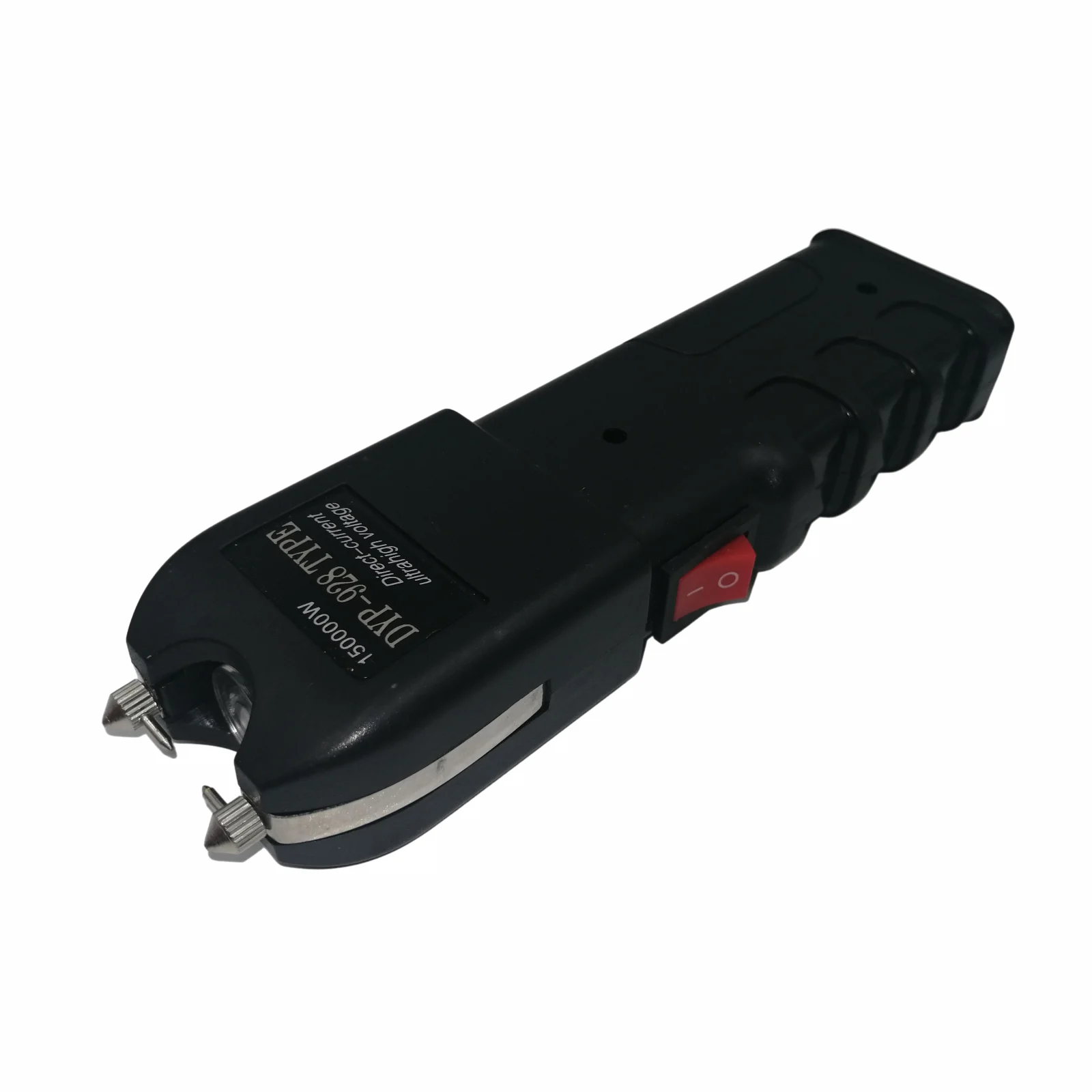 Set baston telescopic din otel 3 sectiuni si electrosoc multifunctional 150000 W DEPOX®, rainbow, 66 cm, husa inclusa [7]