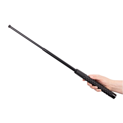 Baston telescopic pliabil, DEPOX®, 52 cm, maner antiderapant, husa inclusa, negru [1]