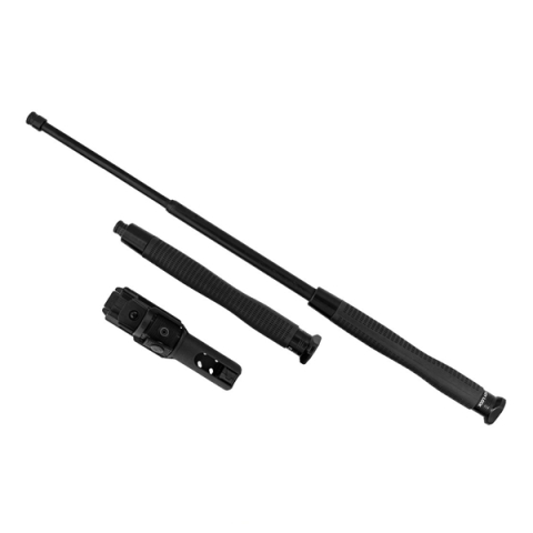 Bastoane telescopice si nunceaguri - Baston telescopic profesional cu sistem Easy Lock, toc rotativ și montură universală, 61 cm