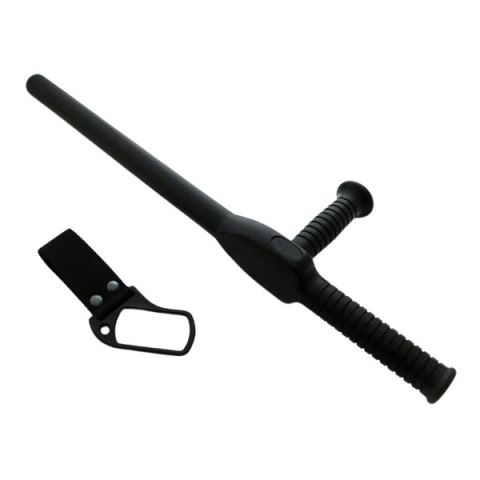 Bastoane telescopice si nunceaguri - Baston tonfa autoaparare, IdeallStore®, 59 cm, negru