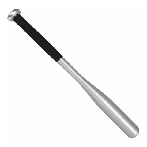 Set doua bate  de baseball DEPOX®, aluminiu, 63 cm/80 cm, argintiu/auriu [1]