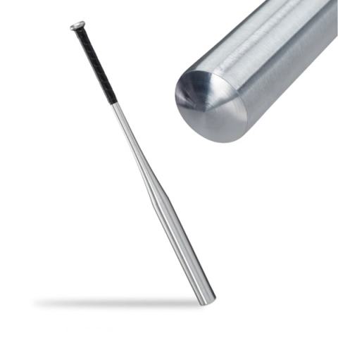 SPORT & TIMP LIBER - Bata de baseball IdeallStore®, aluminiu, 80 cm, argintiu