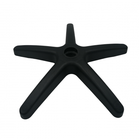 Accesorii mese si scaune - Baza pentru scaun directorial, plastic, neagra, 48 cm