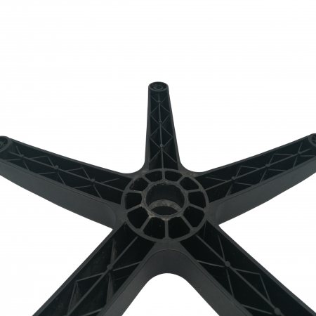 Baza pentru scaun directorial, plastic, neagra, 48 cm [3]