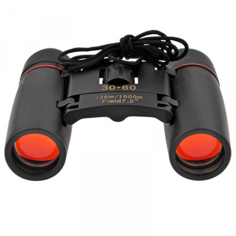 BINOCLURI & LUNETE - Binoclu profesional observare generala IdeallStore®, 30x60, negru