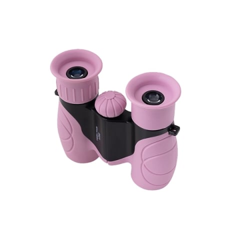 Binoclu compact pentru copii, 8x21, roz [2]