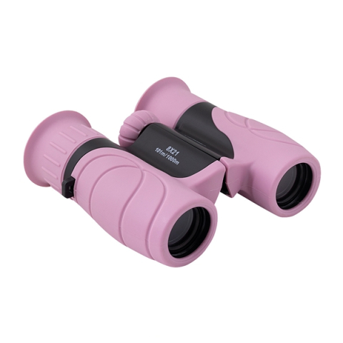 SPORT & TIMP LIBER - Binoclu compact pentru copii, 8x21, roz