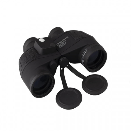 BINOCLURI & LUNETE - Binocul profesional cu compas si busola electronica, IdeallStore®, Negru, 10x50