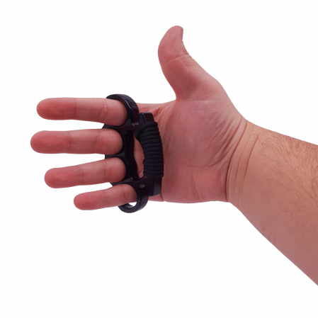 Box cu snur IdeallStore®, Rozeta, Poetic Justice, metal, negru, 1 cm [6]