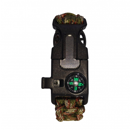 Bratara supravietuire, Military Surplus, paracord, 26 cm, camuflaj [2]