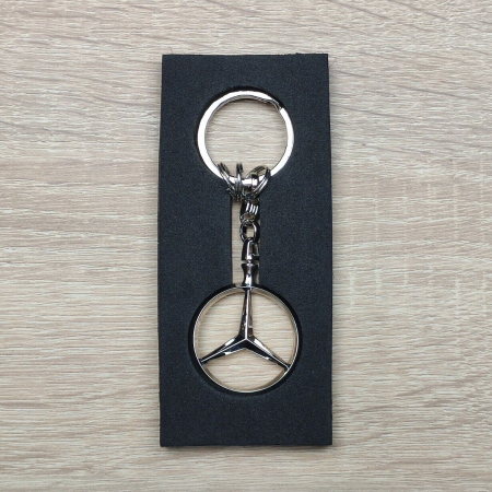 Set de doua brelocuri de chei DEPOX®, editie de colectie, metal, argintiu/negru [8]