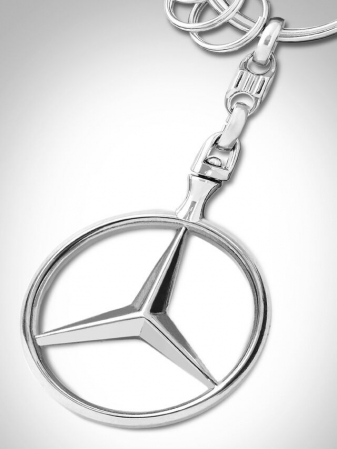 Breloc de chei IdeallStore®, Mercedes Supreme, editie de colectie, 9 cm, metal, argintiu [1]