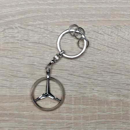 Breloc de chei IdeallStore®, Mercedes Supreme, editie de colectie, 9 cm, metal, argintiu [4]