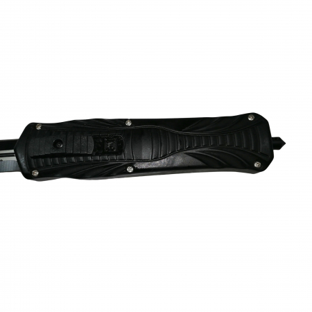 Briceag automat de vanatoare IdeallStore®, Futuristic Blade, PVC, 23 cm, gri [3]