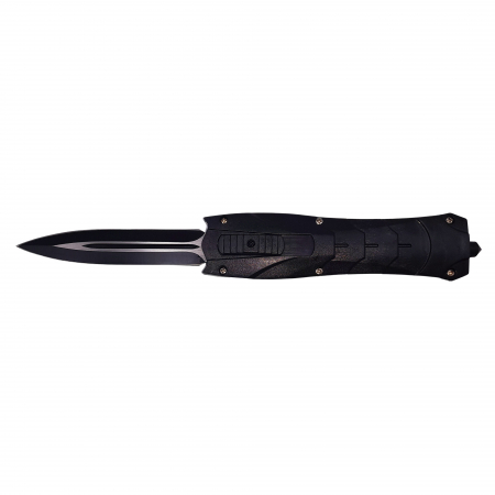 Bricege - Briceag automat de vanatoare IdeallStore®, Futuristic Blade, PVC, 23 cm, negru
