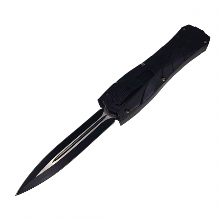 Briceag automat de vanatoare IdeallStore®, Futuristic Blade, PVC, 23 cm, negru [1]
