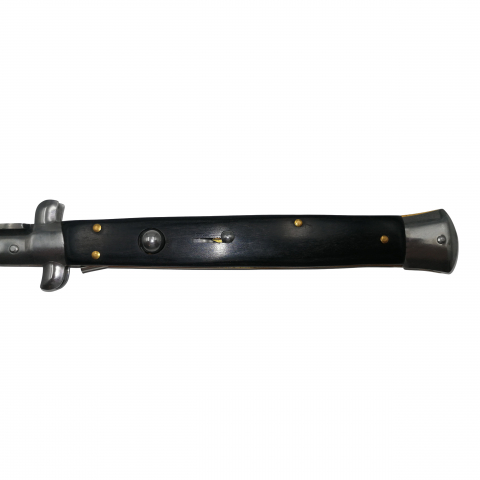 Briceag automat de vanatoare IdeallStore®, Italian Blade, Stiletto, otel inoxidabil, 24 cm, negru [3]