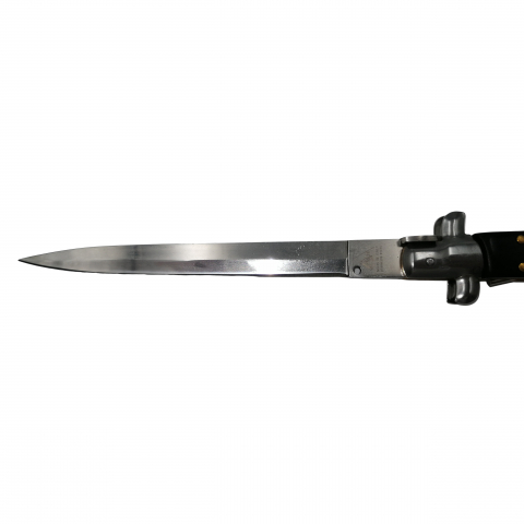 Briceag automat de vanatoare IdeallStore®, Italian Blade, Stiletto, otel inoxidabil, 24 cm, negru [2]