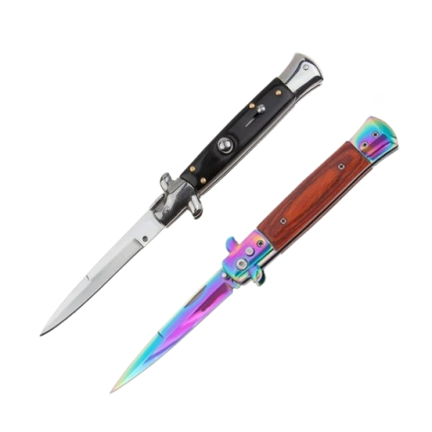 Bricege - Set doua bricege automate DEPOX®, otel inoxidabil, 22 cm, negru