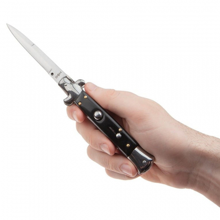 Set doua bricege automate DEPOX®, otel inoxidabil, 22 cm, negru [6]