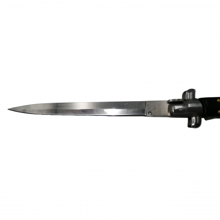 Briceag automat, Italian Blade, Stiletto, otel inoxidabil, negru, 33 cm [2]