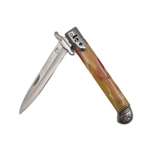 Briceag automat stiletto, Italian Marble, 27 cm, multicolor [1]