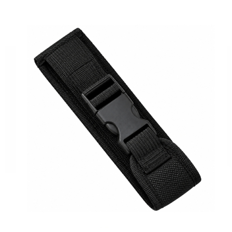 Cuțit cu lamă tip stiletto automat DEPOX®, mâner rosu/negru, 27 cm, cu husă inclusa [3]