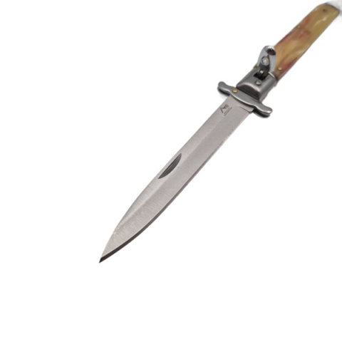 Briceag automat stiletto, Italian Marble, 27 cm, maro [3]