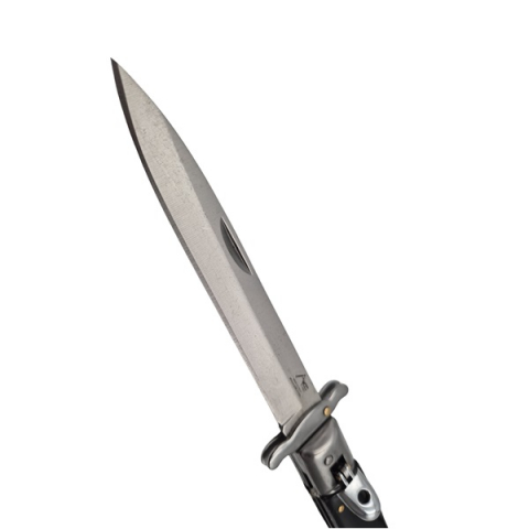 Briceag automat stiletto, Italian Marble, 27 cm, negru [6]