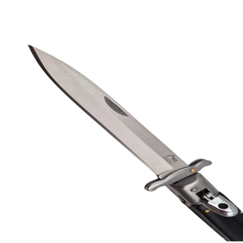 Briceag automat stiletto, Italian Marble, 27 cm, negru [3]