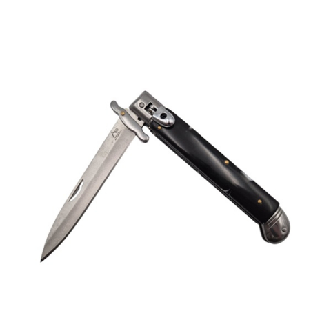 Briceag automat stiletto, Italian Marble, 27 cm, negru [2]