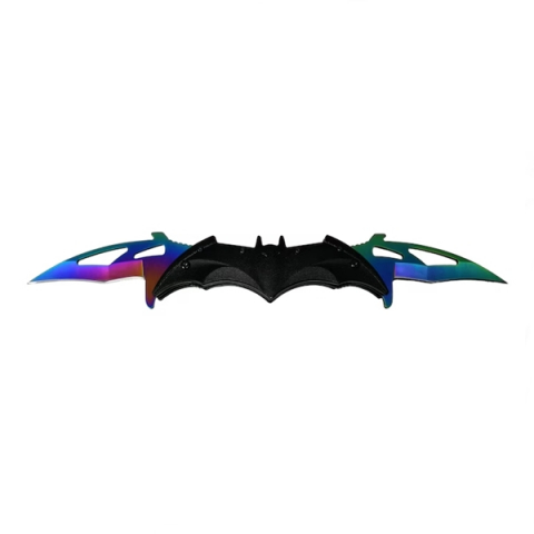 Bricege - Briceag-cutit doua taisuri,IdeallStore®,  Fade Batman Style, multicolor,  32 cm