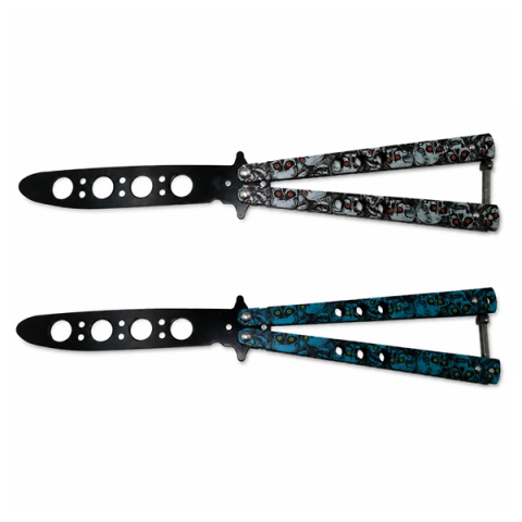 Briceaguri fluture & antrenament - Set de doua briceaguri de antrenament, DEPOX®, 22 cm, multicolor
