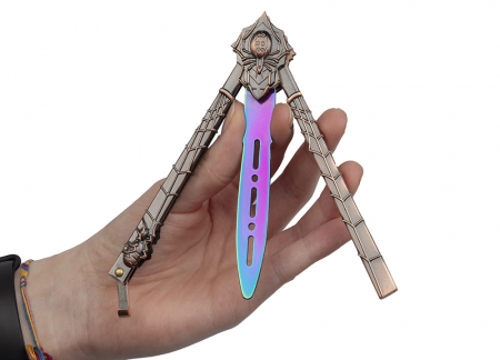Briceag de antrenament IdeallStore, Spider Queen, 23 cm, multicolor [11]