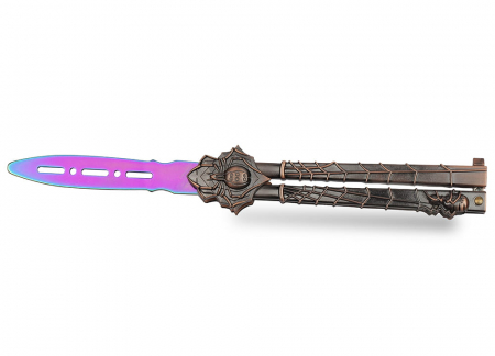 Briceag de antrenament IdeallStore, Spider Queen, 23 cm, multicolor [3]