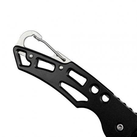 Briceag de buzunar, Futuristic Knife, otel inoxidabil, 15.5 cm, negru [5]
